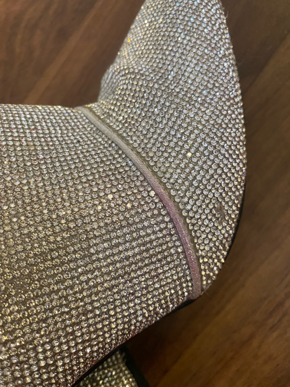 Target A New Day Women’s Sparkly Heeled Booties Disco Cowgirl Rhinestones 9.5 - Picture 6 of 6